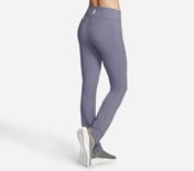 Skechers GO WALK OG Pant, PURPLE/CHARCOAL Apparel Top View