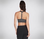 SEAMLESS SPORTS BRA, BLACK/WHITE