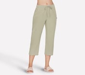INCLINE MIDCALF PANT, GREEN/WHITE