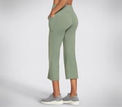 GOWALK HW CROP PANT, LIGHT GREEN Apparel Top View