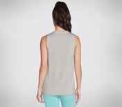 SKECHERS FOREVER DIAMONDS TAN, LIGHT GREY Apparel Top View