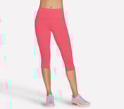 GOFLEX HW CAPRI, RED/BLUE Apparel Lateral View