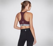 GOFLEX JACQUARD BRA, PURPLE