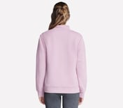 THE GOWALK HOODLESS HOODIE, PINK/LAVENDER
