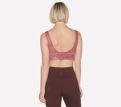 GOSCULPT LEOPARD LONGLINE BRA, MAUVE/PURPLE