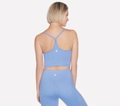 GOSTRETCH RACERBACK BRA, PERIWINKLE