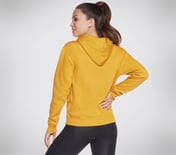 SKECHERS COLLEGIATE PO HOODIE, HONEY Apparel Top View