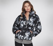 GOWALK MAGNOLIA DREAMS SLOPE, BLACK/MULTI Apparel Lateral View