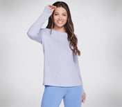 GODRI SWIFT LONGSLEEVE, LAVENDER/LIGHT PINK Apparel Lateral View