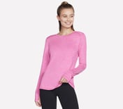 GODRI ESSENTIAL LONGSLEEVE, PPINK Apparel Lateral View