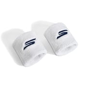 2 PK FULL TERRY WRIST BAND, WHITE