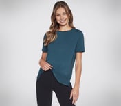 GODRI STRIDE T-SHIRT, TEAL
