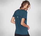 GODRI STRIDE T-SHIRT, TEAL