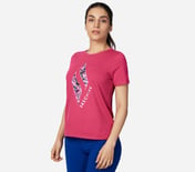 FANTASY FIELDS DIAMOND LOGO, RED/BLUE Apparel Top View