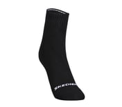 1PK MENS 1/2 TERRY ANKLE, BBBBLACK