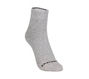 1PK MENS 1/2 TERRY ANKLE, GRAY
