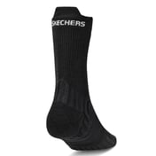 PACK OF TWO COURT SOCK, BLACK/LIME Accessories Left View