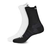 PACK OF TWO COURT SOCK, BLACK/WHITE