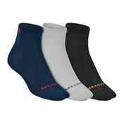 3pk Mens Non Terry Bamboo Ank,  Accessories Lateral View