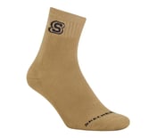 1PK HALF TERRY  CREW, KHAKI