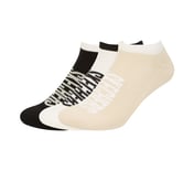 3PK MENS JACQUARD HALF TERRY LOWCUT, BLACK/NATURAL