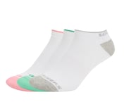 3PK WOMENS NON TERRY LOW CUT, WHITE