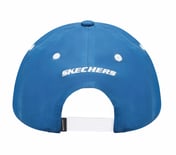 COLOURBLOCK BASEBALL HAT , NAVY/WHITE Accessories Bottom View