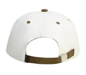 COTTON TWILL BASEBALL HAT , GREEN/WHITE