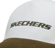 COTTON TWILL BASEBALL HAT , GREEN/WHITE