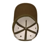COTTON TWILL BASEBALL HAT , GREEN/WHITE