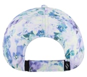 Seascape Floral Hat, PURPLE/TURQUOISE Accessories Top View