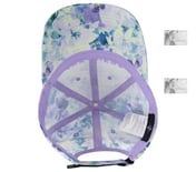 Seascape Floral Hat, PURPLE/TURQUOISE Accessories Left View
