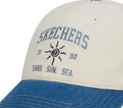 SKECHERS SAND SUN SEA HAT, OFF WHITE