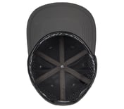 SKECHERS PRIMETIME FLEX HAT, BLACK/CHARCOAL