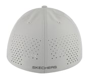 SKECHERS PRIMETIME FLEX HAT, GRAY/MT