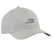 SKECHERS PRIMETIME FLEX HAT, GRAY/MT