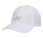 SKECHERS PRIMETIME FLEX HAT, WHITE