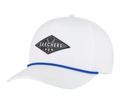 SKECHWEAVE AIR GOLF HAT, WHITE Accessories Lateral View