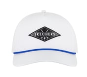 SKECHWEAVE AIR GOLF HAT, WHITE Accessories Left View