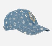 FOREVER DIAMOND BASEBALL HAT, BLUE Accessories Left View