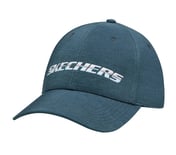 BOOMING BASEBALL HAT, NAVY/GRAY Accessories Lateral View