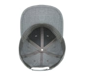 Baseball Hat, LIGHT GRAY Accessories Bottom View