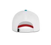 Crash Baseball Hat, TEAL/MULTI Accessories Top View