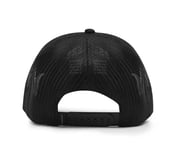 USA FLAG TRUCKER HAT, BBBBLACK Accessories Top View