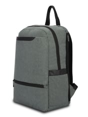 OXFORD PATTERN SINGLE COMPARTMENT, LIGHT GREY