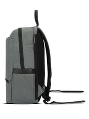 OXFORD PATTERN SINGLE COMPARTMENT, LIGHT GREY