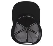TEXTURED LOGO TRUCKER HAT, BLACK