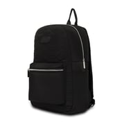 QUILTED SINGLE COMPARTMENT BAG, BBBBLACK Accessories Top View