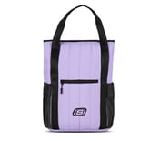 QUILTED BAG WITH FRONT & SIDE, BLACK/MULTI