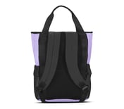 QUILTED BAG WITH FRONT & SIDE, BLACK/MULTI